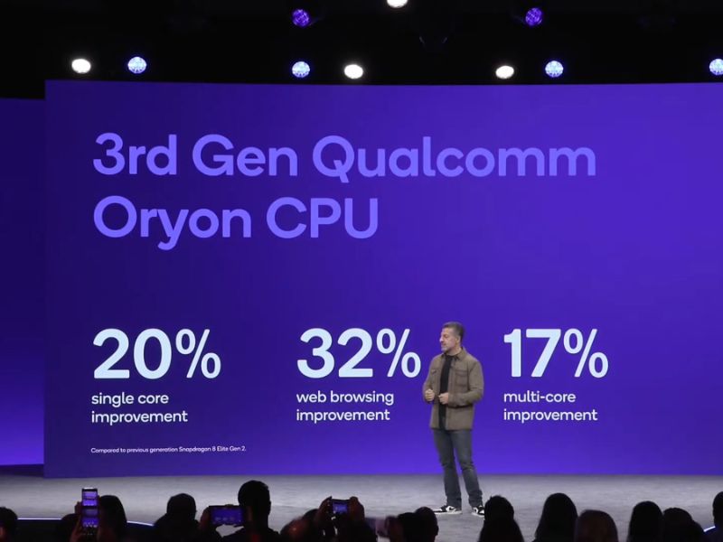 Kiến trúc CPU Oryon Gen 3 mạnh mẽ