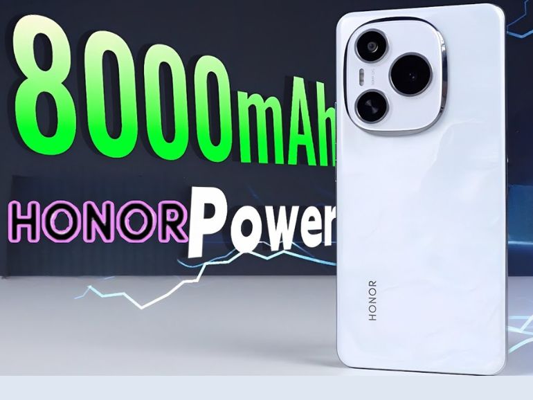 Honor Power sở hữu viên pin 8000mAh