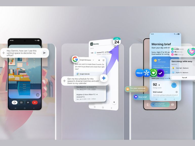 Galaxy S25 Edge và công nghệ AI hợp tác với Google