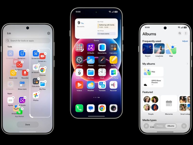 Thiết kế giao diện mới của ColorOS 16