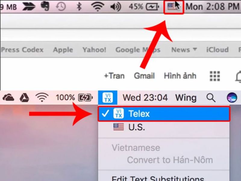 Cách gõ Telex trên Macbook