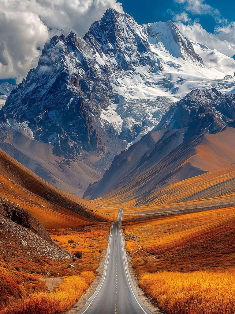 Hình nền iPad Pro M5 thiên nhiên núi rừng