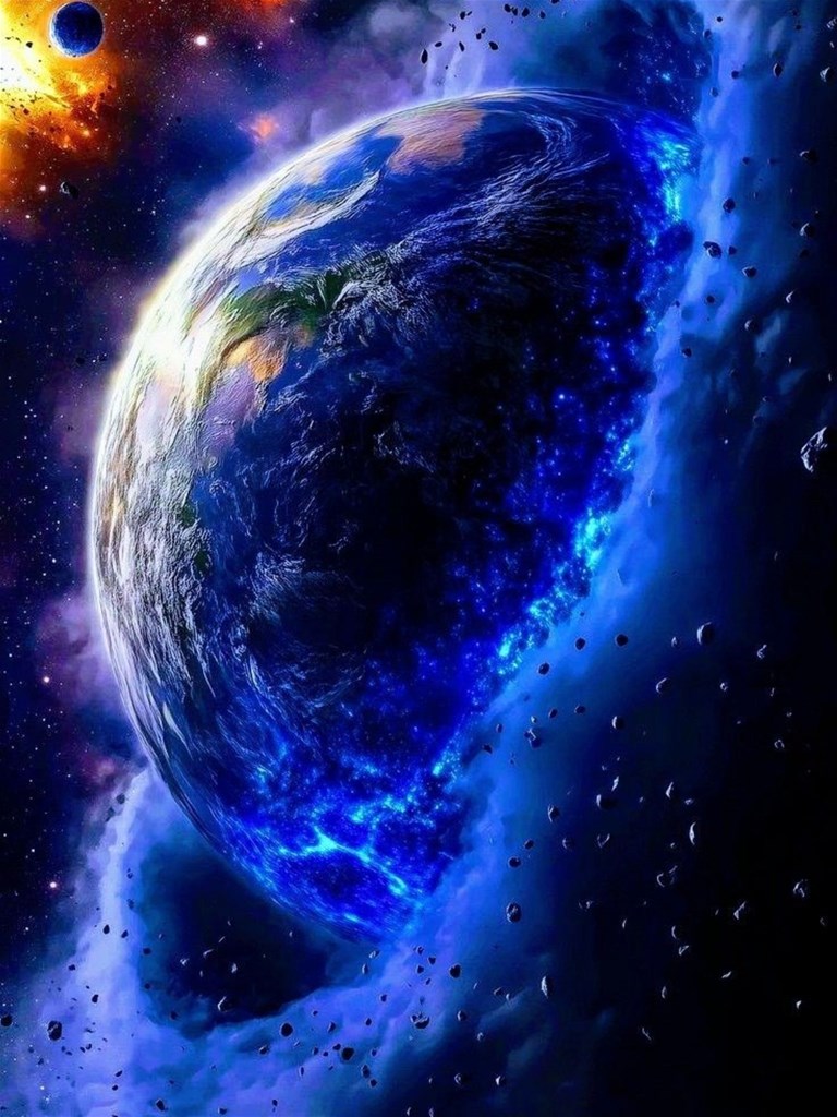 Hình nền iPad Pro M5 vũ trụ siêu đẹp