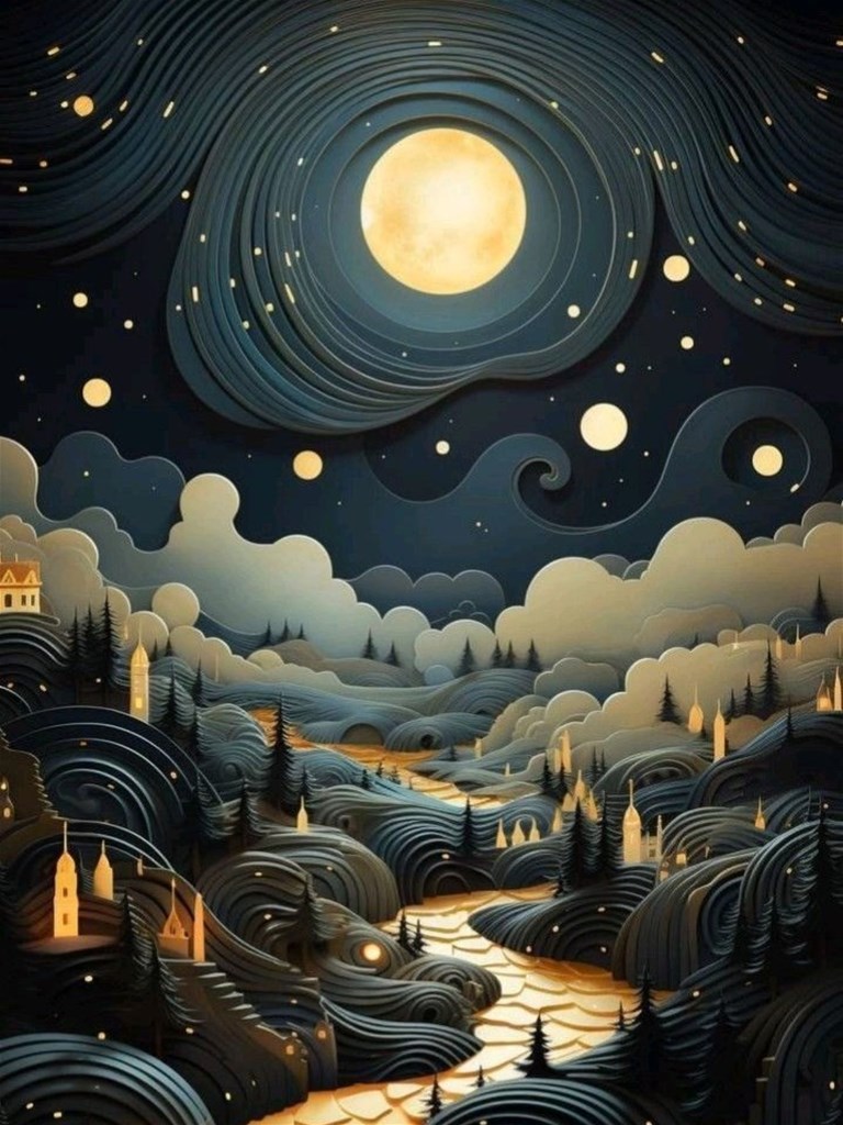 Hình nền iPad Pro M5 nghệ thuật trừu tượng siêu đẹp