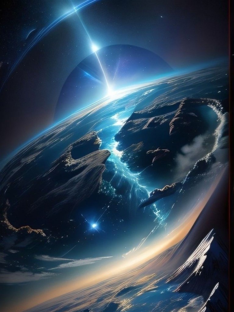 Hình nền iPad Pro M5 theo chủ đề không gian