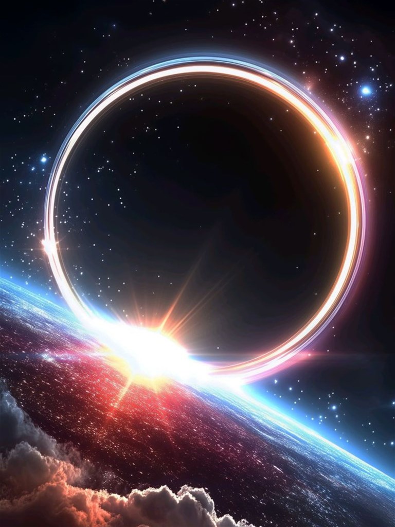 Hình nền iPad Pro M5 theo chủ đề vũ trụ