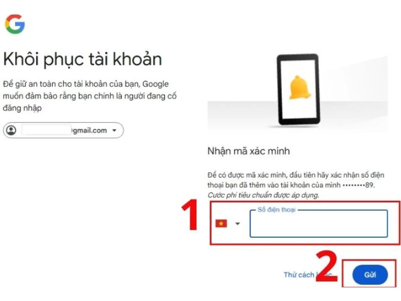 Hướng dẫn cách lấy lại mật khẩu Gmail an toàn và nhanh chóng