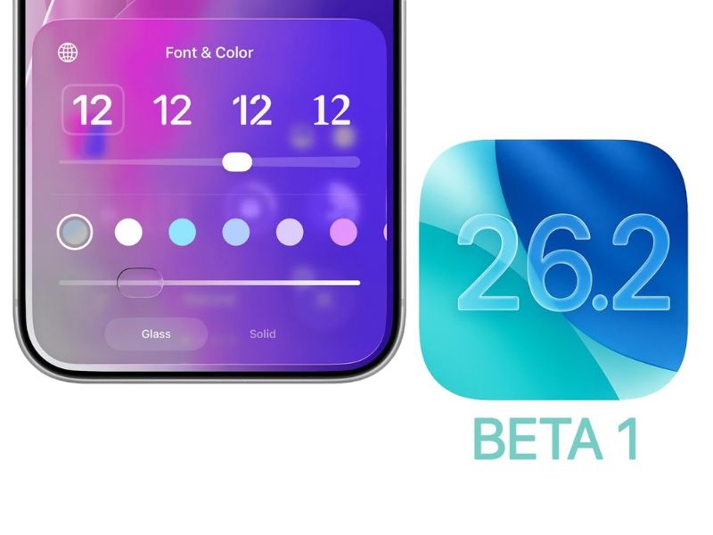 Những thay đổi trên iOS 26 Beta 1\