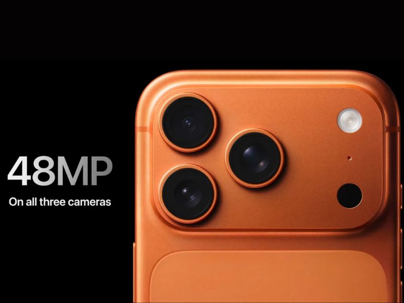 iPhone 17 Pro Max nổi bật với camera 48MP