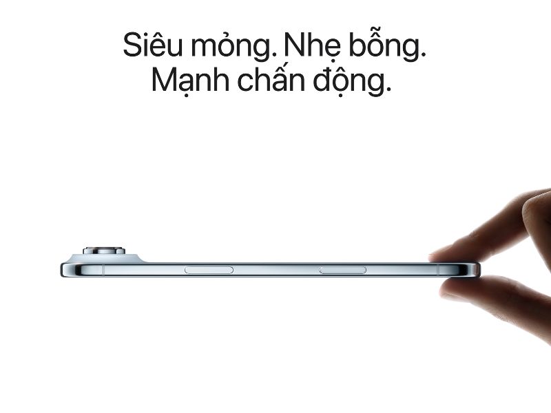 Thiết kế iPhone Air siêu mỏng