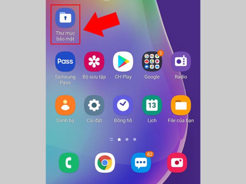 Sử dụng Thư mục bảo mật (Secure Folder) – Cách bảo mật chính chủ từ Samsung