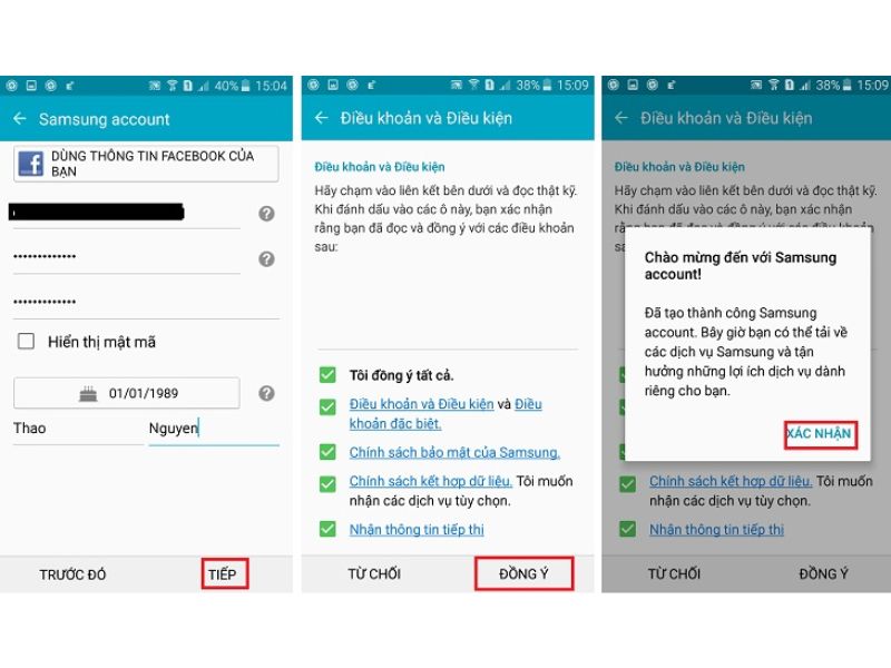 Khôi phục từ xa bằng Samsung Find My Mobile