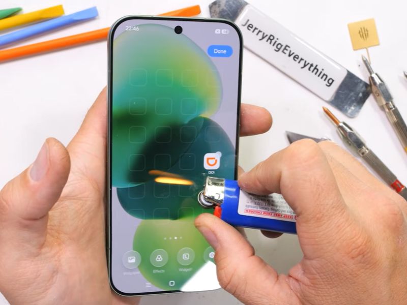 Kiểm tra độ bền Xiaomi 17 Pro với lửa