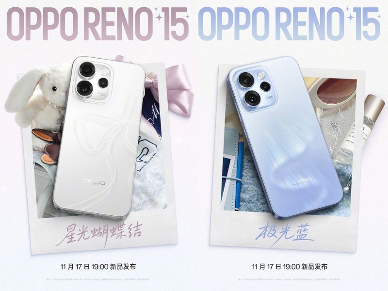 Màu sắc OPPO Reno15