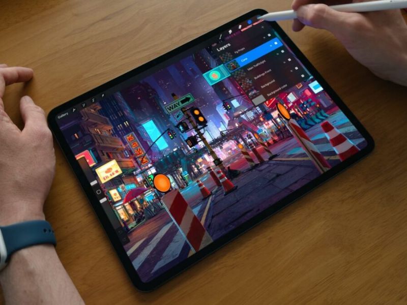 iPad Pro M5 thiết kế màn hình siêu mỏng chỉ 5,1mm