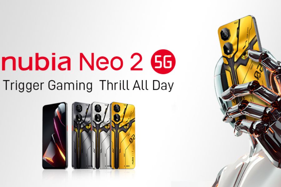 Nubia Neo 2: Pin 7000mAh, hiệu năng đỉnh cao cho game thủ