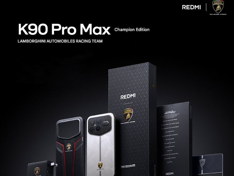 Phiên bản Redmi K90 Pro Max Lamborghini Champion Edition mới đặc biệt