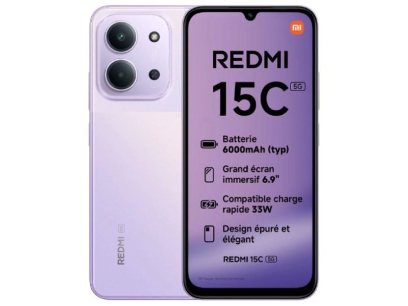 Redmi 15C: Màn hình lớn 120Hz, giá rẻ hấp dẫn