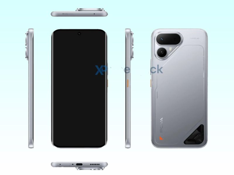 Tecno Pova Curve 2 5G lộ ảnh render