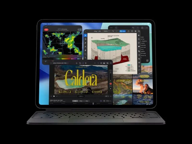 Màn hình Ultra Retina XDR trên iPad Pro 2025 sắc nét