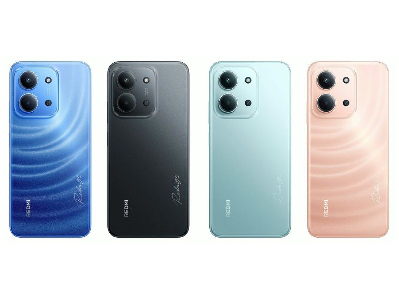 Redmi 15C có 4 tùy chọn màu sắc bắt mắt