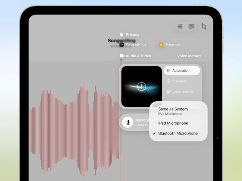 Tính năng Background Tasks và cải tiến âm thanh