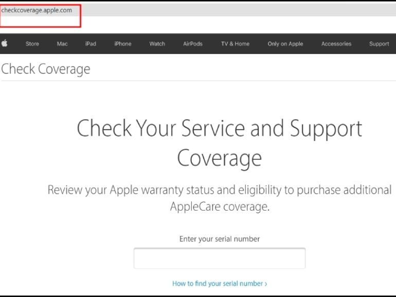 Cách kiểm tra bảo hành iPhone bằng website Apple