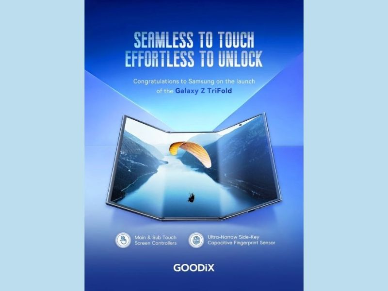 Cảm biến vân tay Galaxy Z TriFold siêu mỏng