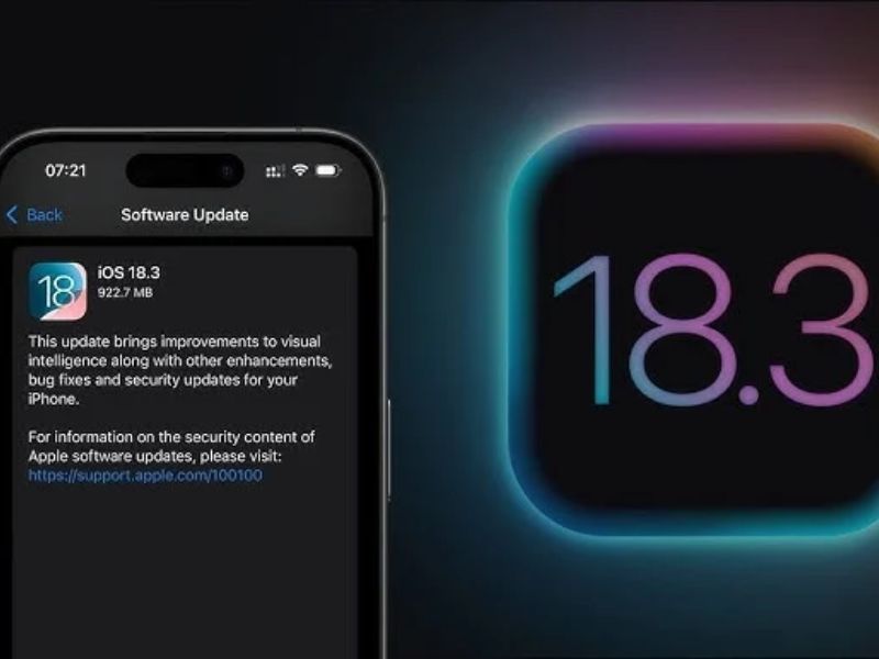 các lỗi gặp phải trên iOS 18.3