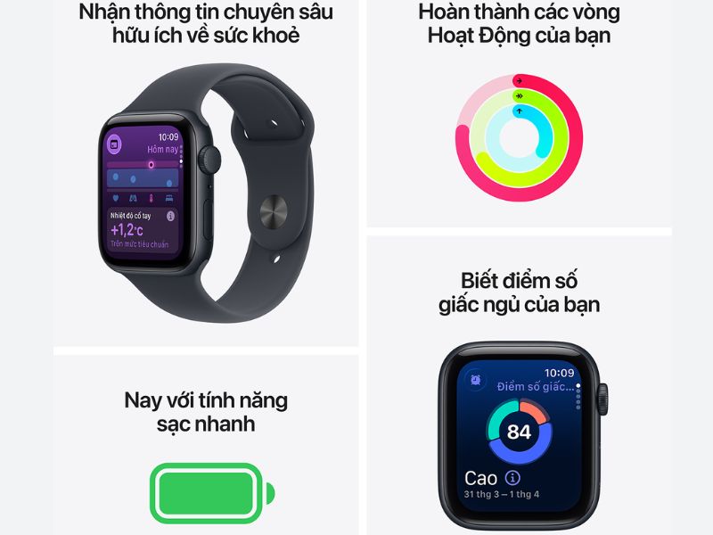 Thời lượng pin đủ dùng cả ngày, sạc nhanh linh hoạt