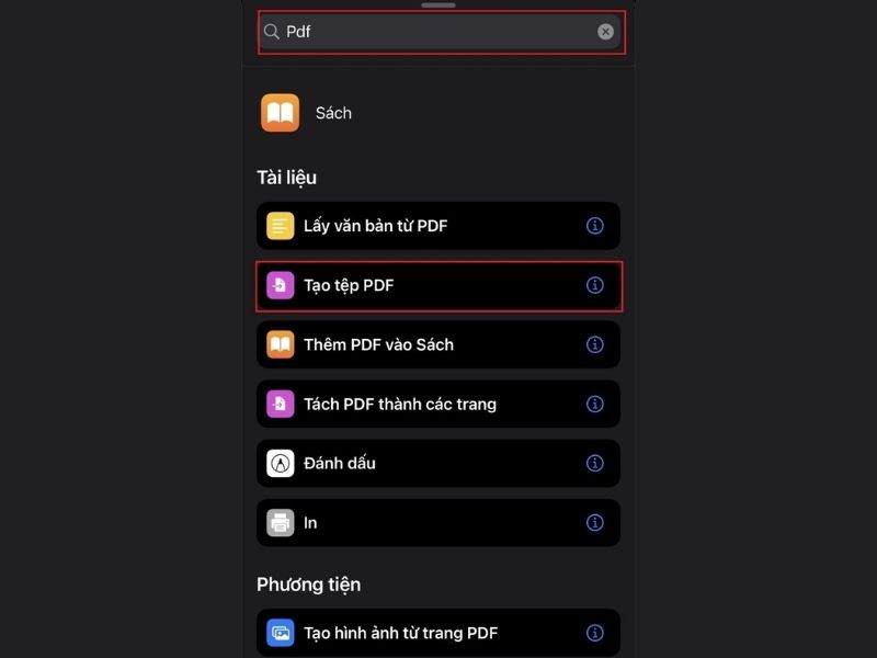 Những cách để chuyển ảnh sang PDF trên iPhone