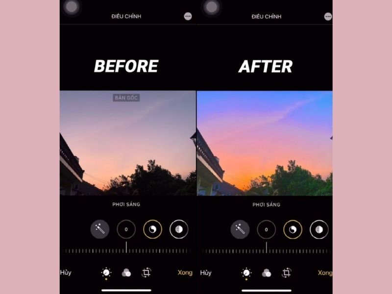 Mẹo chỉnh ảnh đơn giản trên iPhone