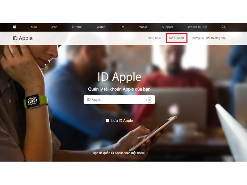 Hướng dẫn cách tạo tài khoản iCloud bằng máy tính