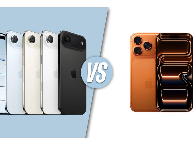 Chọn style hay power: iPhone 17 Air hay 17 Pro Max?