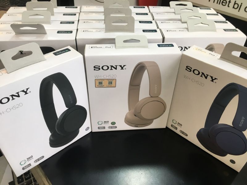 Trải nghiệm tai nghe Sony WH-CH520 chính hãng