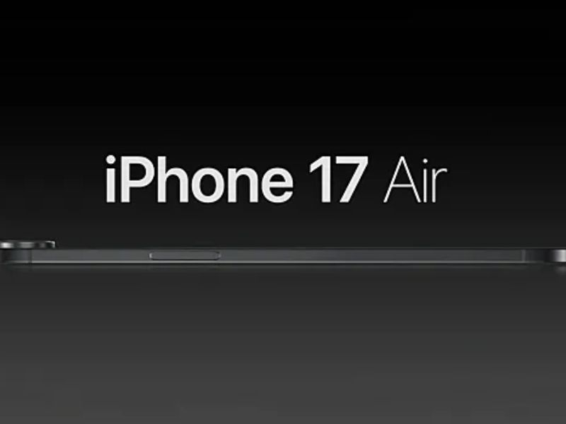 thiết kế hiện đại của iPhone 17 Air