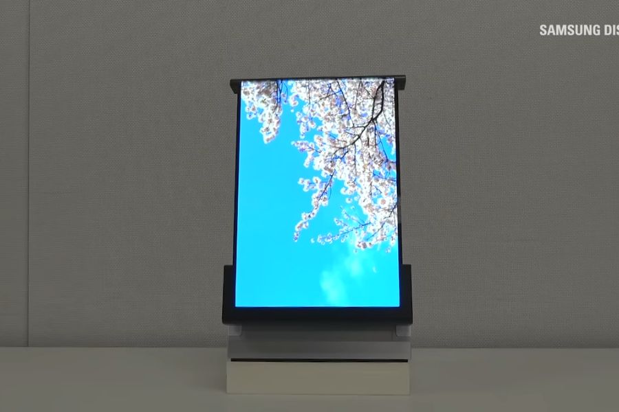 Samsung ra mắt concept điện thoại màn hình cuộn: Đột phá trong công nghệ di động