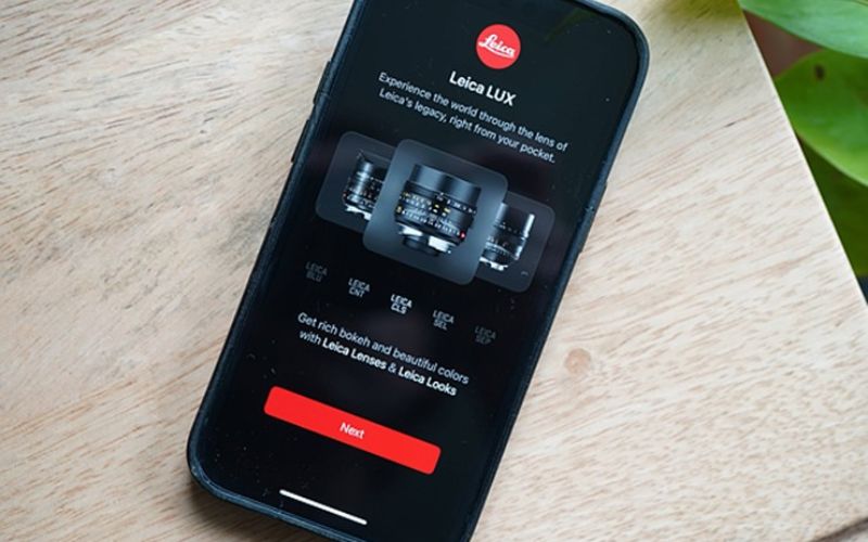 Leica LUX: Trải nghiệm ống kính Leica độc đáo trên iPhone qua ứng dụng mới