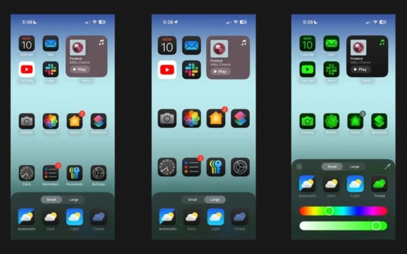 Tùy biến giao diện iPhone dễ dàng với iOS 18: Hướng dẫn đổi màu sắc và chỉnh biểu tượng ứng dụng
