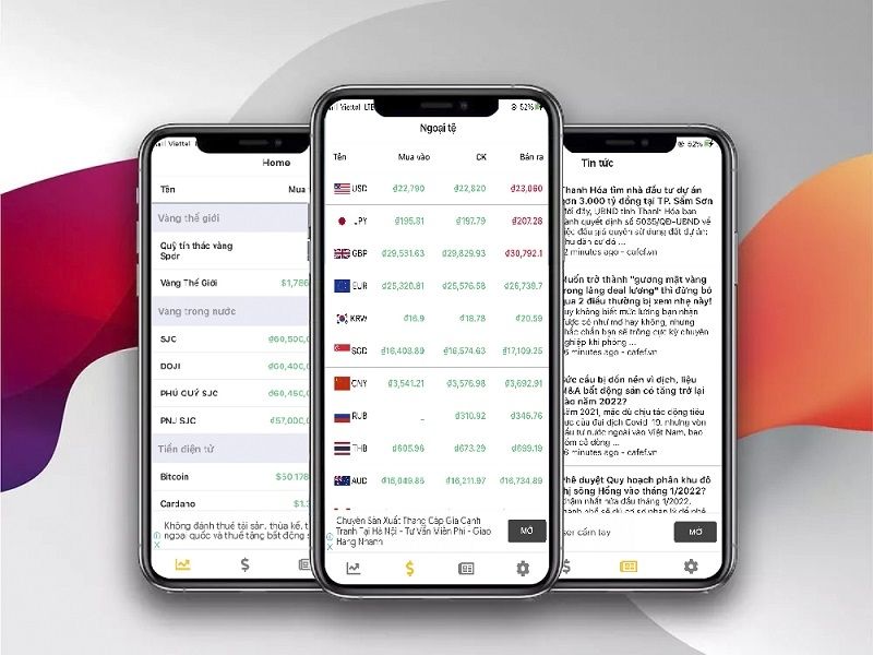 Ứng dụng theo dõi giá vàng BeeGold