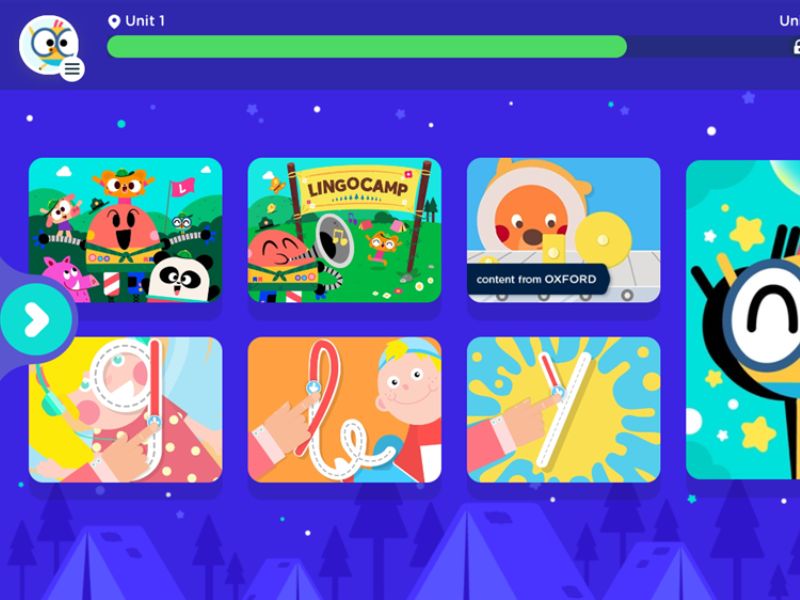 Ứng dụng học tiếng Anh cho bé Lingokids