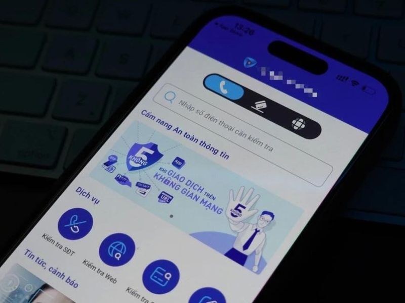 Tra cứu số điện thoại lừa đảo trên web