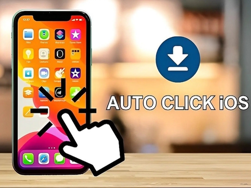 Auto Click trên iPhone có dùng được không?