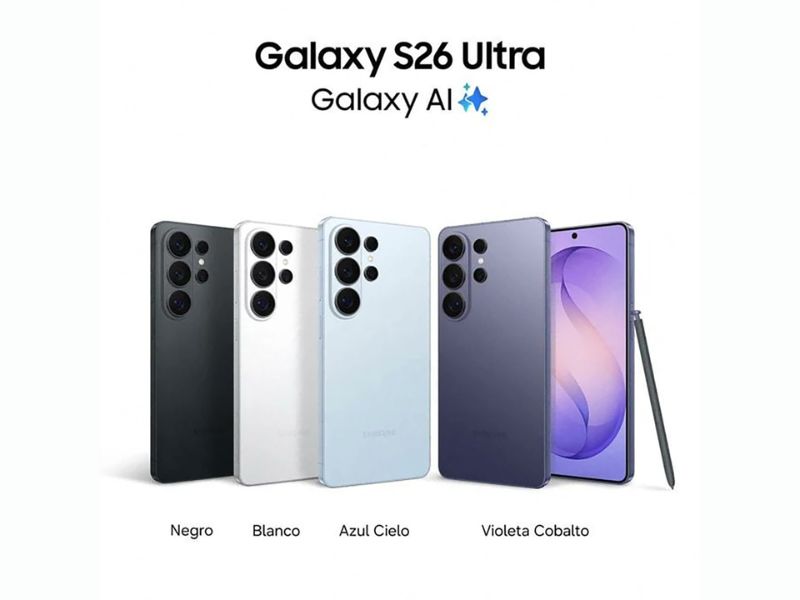 Bảng màu Galaxy S26 Ultra