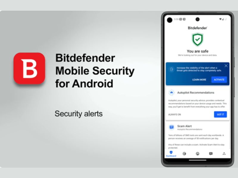 Ứng dụng diệt virus Bitdefender Mobile Security