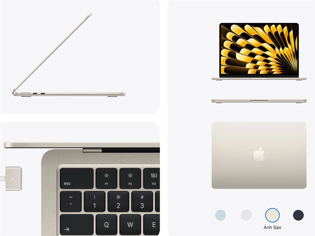 Bộ nhớ mặc định của Mac Air M5 được nâng lên 512GB