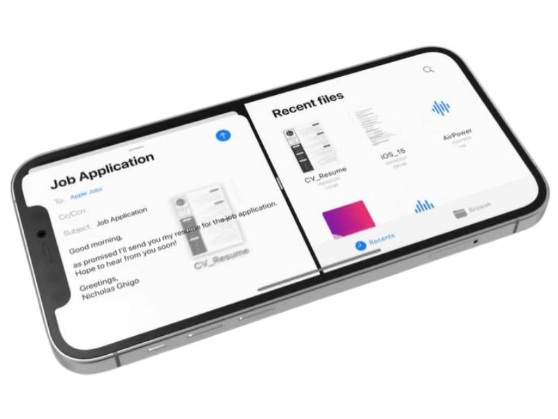 Chia đôi màn hình iPhone trên Safari