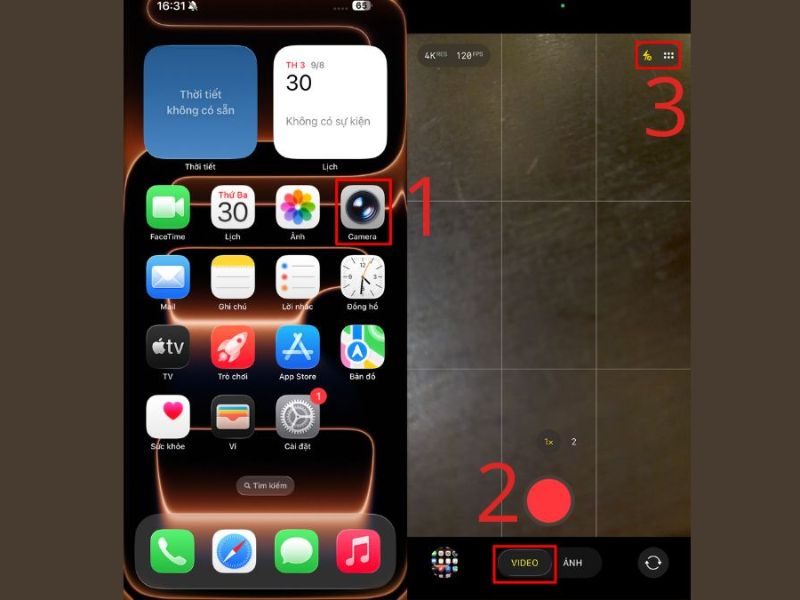 Hướng dẫn quay video 2 camera trên iPhone 17 Series