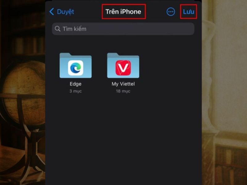 Lưu nhiều ảnh trên Google Drive về iPhone