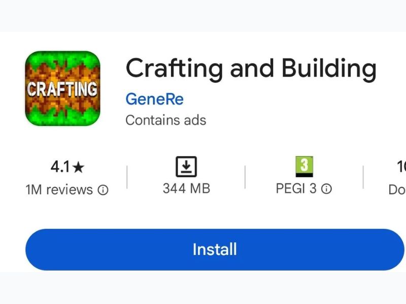Crafting and Building trên iOS